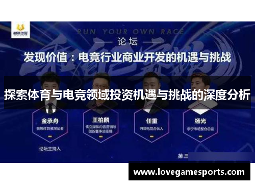 探索体育与电竞领域投资机遇与挑战的深度分析