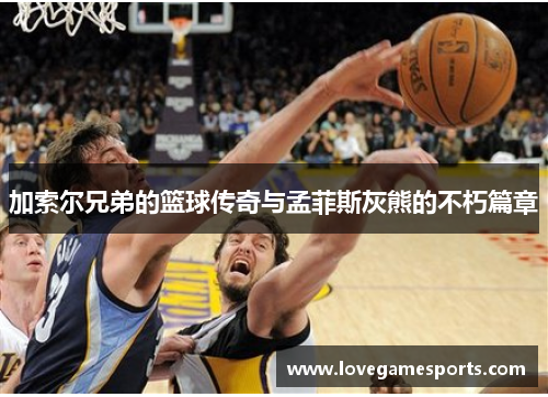 加索尔兄弟的篮球传奇与孟菲斯灰熊的不朽篇章